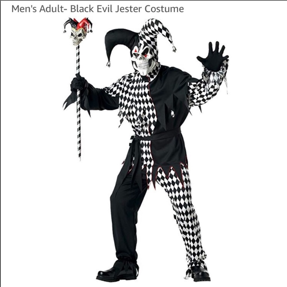 California Costumes Evil Jester Costume